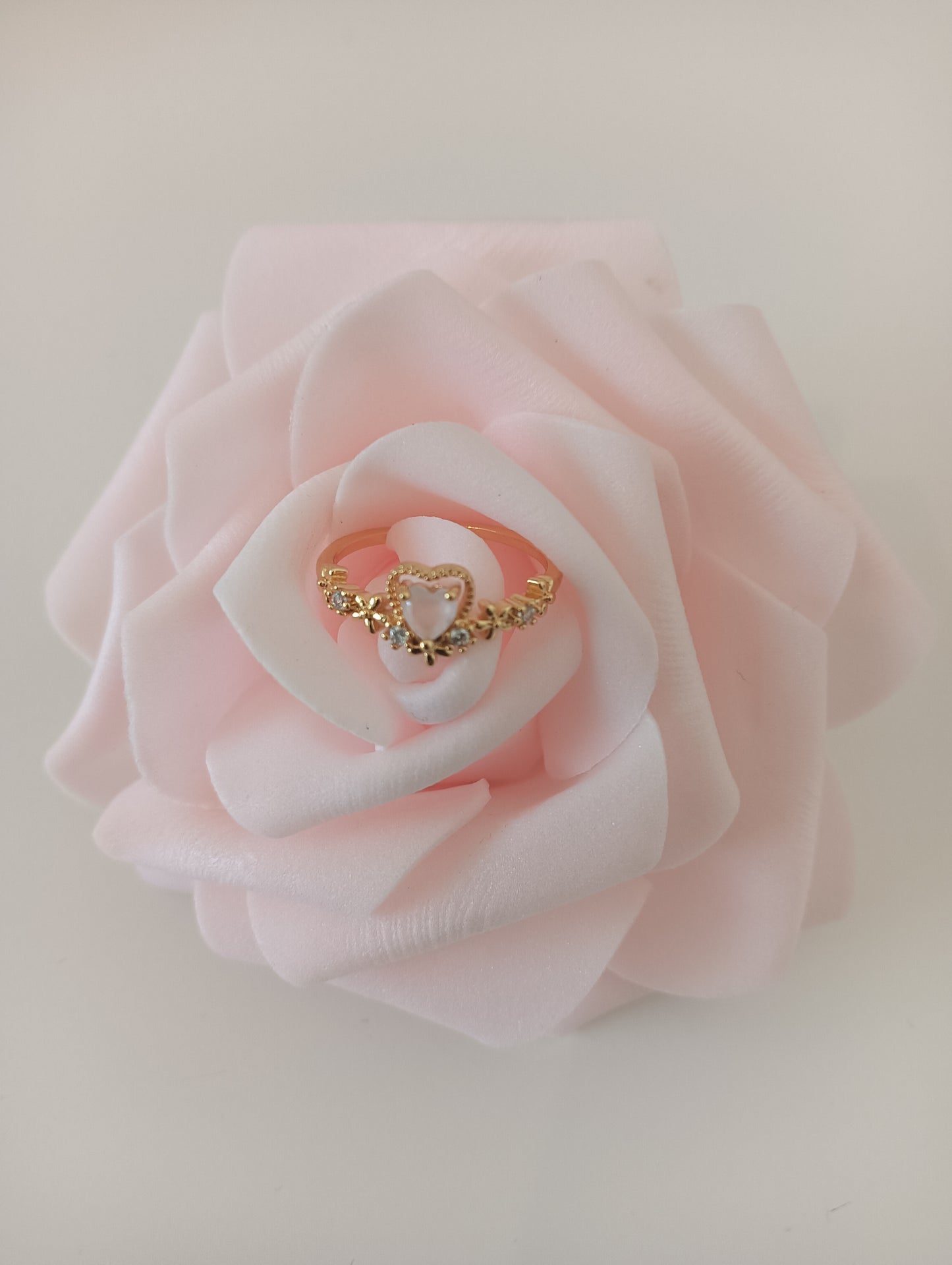 Rosa Heart Ring
