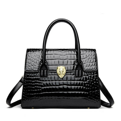 Moilure Dames Designer Schoudertas Handtas in Lakleer | Luipaardpatroon Tote & Crossbody voor Dagelijks Gebruik