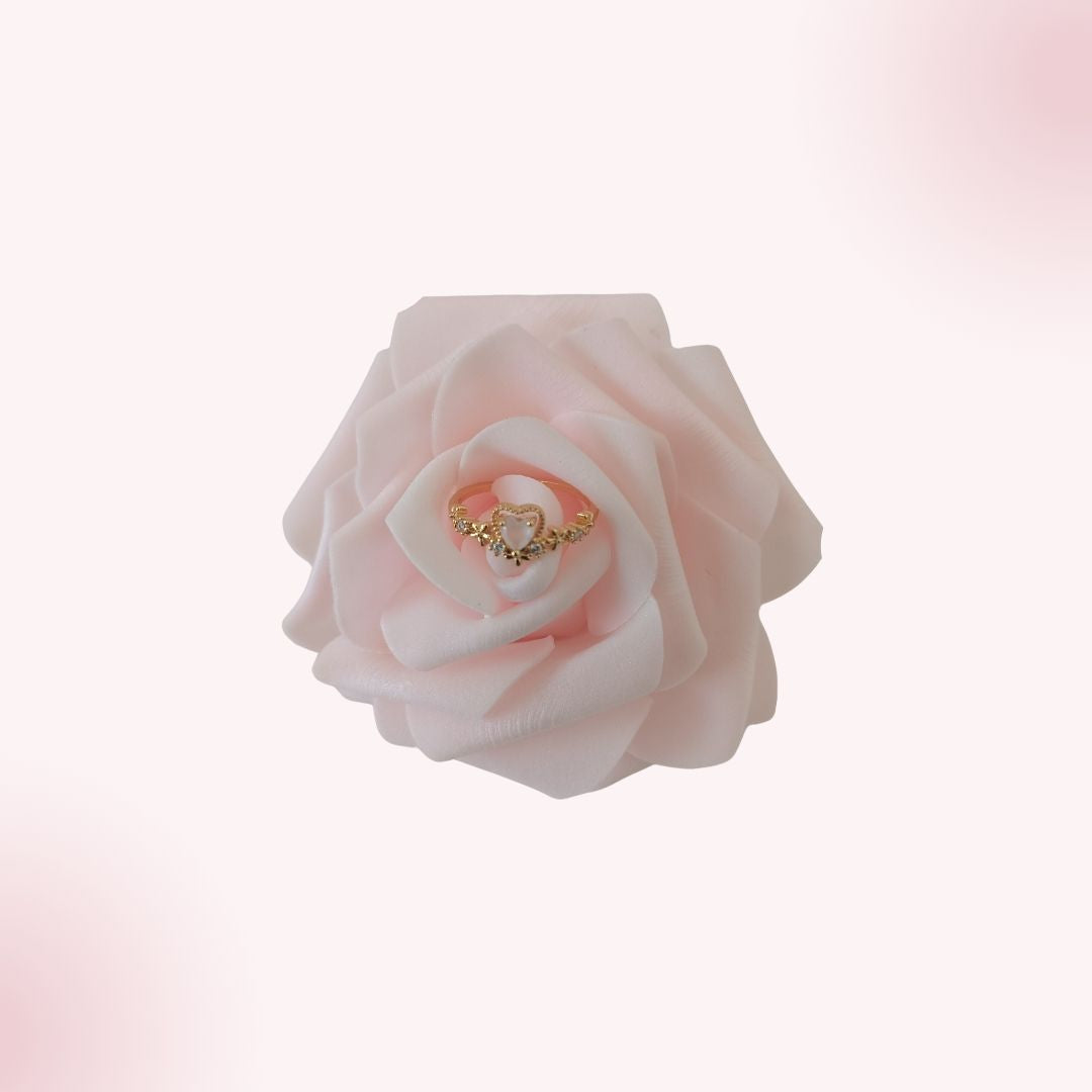 Rosa Heart Ring
